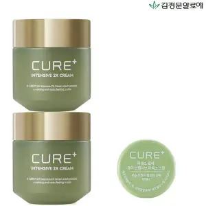 [NS홈쇼핑]김정문 알로에 큐어인텐시브 2X크림 50gX2+미니 3.5g[35502469]
