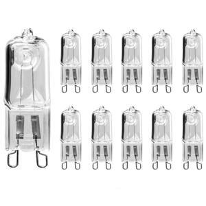 10PCS G9 220V 20W 25W 40W 60W 에코 할로겐 전구 캡슐 LED 램프 삽입 비즈 크리스탈