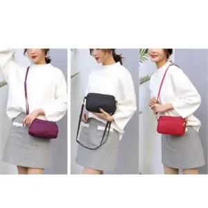 해외 여행 소지품 여권 귀중품 분실 예방 크로스 가방