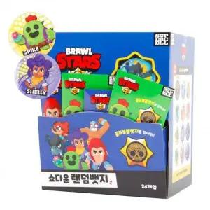 [콩심팥심]쇼다운 인기 브롤스타즈 데일리 랜덤 뱃지-24EA