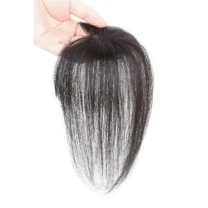 원그리드 인모 100% 여성 정수리가발 25cm