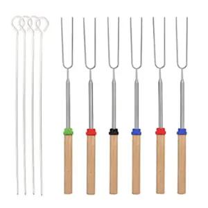 10개입 스텐 쇠꼬챙이 마시멜로 쇠꼬치 바비큐 바베큐 구이