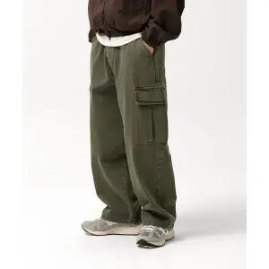 [정품] 토피 가먼트 다잉 카고 데님 팬츠 (KHAKI) 983751