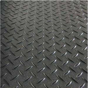 철판무늬 PVC 고무매트 작업장 바닥판 시설 바닥