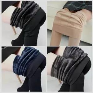 (무료배송) 겨울 따뜻한 여성 쫀쫀한 스판 퍼 안감 기모 레깅스