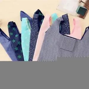 [파우치데이] 포켓형 접이식 시장가방  장바구니 [BG120] 포켓주머니 6패턴 휴대용