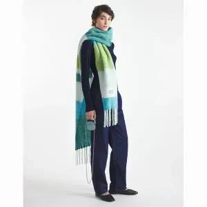 MAISON KITSUNE ALPACA STRIPES SCARF (NM06204WA0022-P456) (알파카 스트라이프 스카프)