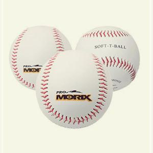골드에그마켓4 프로모릭스 안전 3입 야구볼 캐치볼 소프트 소프트볼 놀이용 어린이 초보자 야구공 연습용