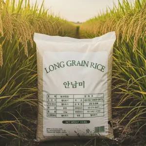 국내산 안남미 쌀10kg 상등급 LONG GRAIN RICE