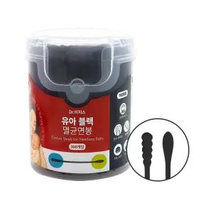 닥터이지스 유아용 블랙 멸균면봉 300개입