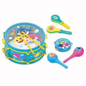 핑크퐁 아기상어 악기세트 리듬 탬버린 마라카스 캐스터네츠 북