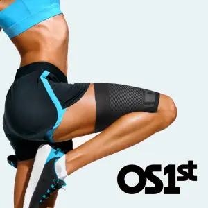 [OS1st QS4] 미국 햄스트링 허벅지 보호대 압박밴드 슬리브 러닝 축구