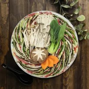 [자연애레시피] 밀푀유나베 채소듬뿍 간편조리식품 집들이 캠핑밀키트 홈파티 2~3인분 900g