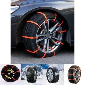 (10개 1세트) 케이블타이 스노우 체인 일회용/차량/자동차/타이어/겨울/승용차/바퀴/미끄럼/방지/체인줄