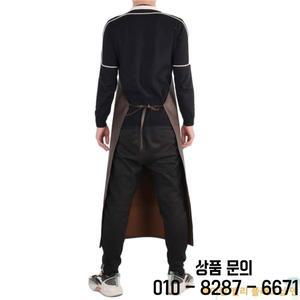 남성용 두꺼운 가죽 용접 앞치마 방화 내마모성 및 보호 작업복