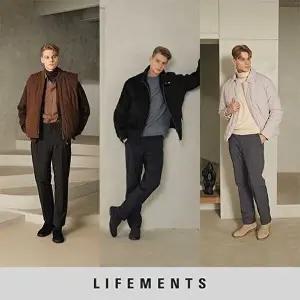 [라이프먼츠]25FW 남성 웨이스트 프리 씬패딩 팬츠 3종