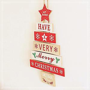 골드에그마켓4 작은 나무 걸이 집 만들기 현관 면 홈 성탄 크리스마스 문 꾸미기 인테리어 장식 소 품 벽