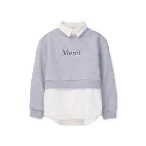 [레노마키즈] R2342T143(여아셔츠레이어드 롱티셔츠)