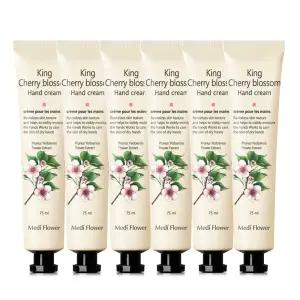 [메디플라워] 보니타 가든 킹체리블라썸 핸드크림 75ml 6개
