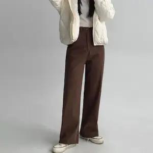 [에이와비] [150.160ver] 딥코듀로이기모와이드팬츠 -키작녀/기장선택/5color/4size