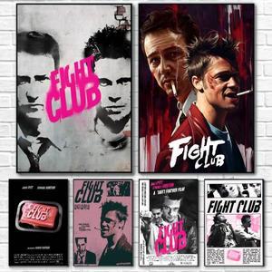 M-Movie F-Fight 클럽 포스터 캔버스 회화 인쇄 홈 침실 장식 선물