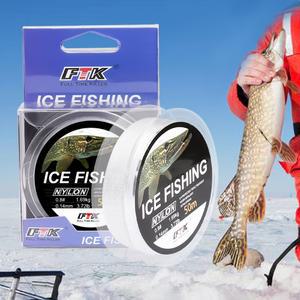 NGB 50M 아이스 멘트 초강력 모노 겨울 낚시줄 나일론 잉어 염수 저메모리
