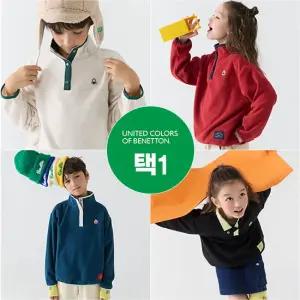 키즈 BENETTON KIDS 플리스 아노락 1종 (키즈후리스,키즈플리스,유아후리스)