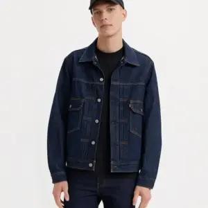 트래커 청자켓 빅사이즈  진청 A7632-0000_KG