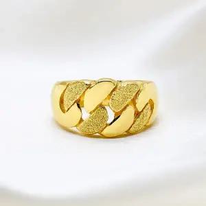 24k 순금 샌딩 체인 반지 11.25g 3돈 금반지 선물 기념