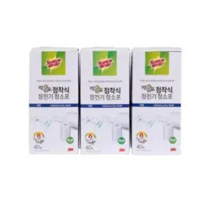 3M 더블액션 점착식 정전기 청소포 대형 40매 X 3개