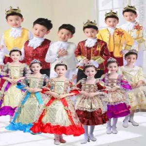 공주 드레스 왕자 옷 코스프레 의상 연극 구전 무대 코스튬