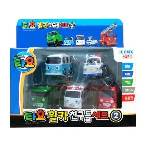(선물완구) 아이코닉스 타요 휠카 친구들 세트 2 탄