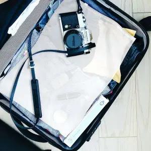 반투명 지퍼백 대형 여행용 수납 파우치 41x50 케리어 정리용 비닐백