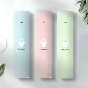 유토렉스 UV-C 무선 충전식 휴대용 칫솔살균기 폴라곰 여행 학교 직장 UTC-29