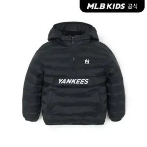 [MLB키즈 공식]25FW 아웃도어 패딩 아노락 NY (Black)7AJPB0456-50BKS