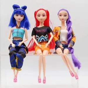 케이팝 데몬헌터스 바비 인형 공주 피규어 루미인형 미라인형 캐릭터 미라 조이인형 조이