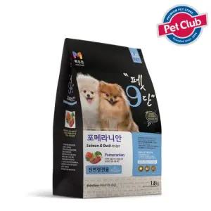 목우촌 펫9단 강아지 반습식 사료 포메라니안전용 1.8kg
