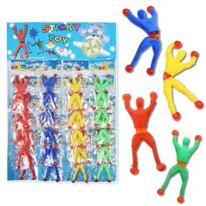 스파이더맨 찐득이 20개 포장 말랑이 스파이더 벽타는 찐드기 끈적이 장난감 끈끈이 거미맨