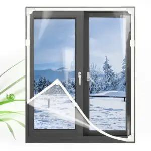 창문자석 바람막이 방풍 비닐 커튼 PVC 보온 외풍차단 130 x 150cm