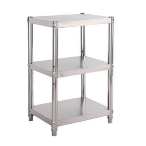 가스렌지 선반 스텐 30cm 레일 수납장 단일 전자레인지 정리대 부엌 일체형 하부장