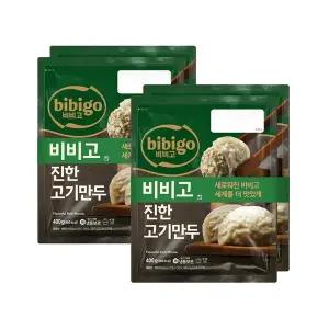 [신세계라이브쇼핑]CJ 비비고 진한고기만두400g x4봉
