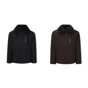 지이크 F/W시즌 양모 퍼카라 구스다운 무스탕 점퍼 컬러 2종 택 1 (PFDJY6561, PFDJY6562)