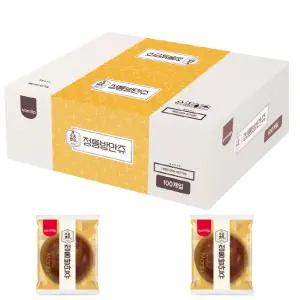 삼립 주종발효 정통밤만쥬 23g x 100개 /옛날 밤만쥬 휘낭시에 빵