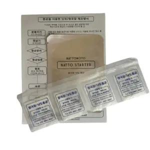 청국장 낫토종균 고초균 낫도종균 분말형 종균 4g(1g x 4봉), 1개