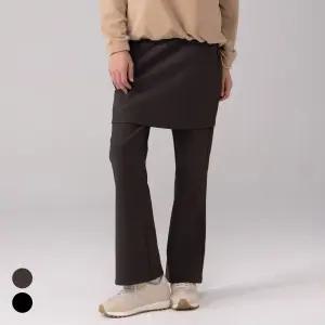 에버라스트 여성 기모 치마바지 부츠컷 팬츠