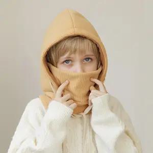 카밍 주니어 소프트 바라클라바 후드 넥워머/목도리/머플러/키즈/어린이/학생/선물/유치원/어린이집/겨울