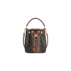 틴 클라라 백 트리옹프 캔버스 앤 카프스킨 탄 121672CAS04LU