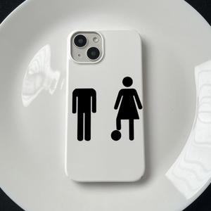 개인 맞춤형 크리에이티브 패턴 아이폰 16 15 14 13 12 Y2K 8 Plus 광택 XS Max XR 필름 X 케이스 7 16E 11 Pro