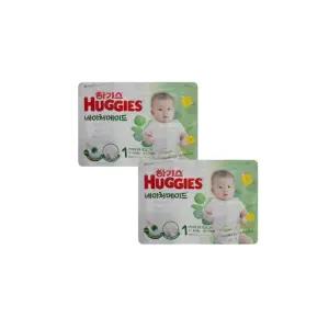 하기스 2024 네이처메이드 밴드형 기저귀 1단계 공용 66매 2팩 (132매)