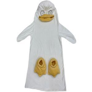 대왕머리 오리 잠옷 실내화 150 커플 할로윈 상의 160CM 두꺼운 동물